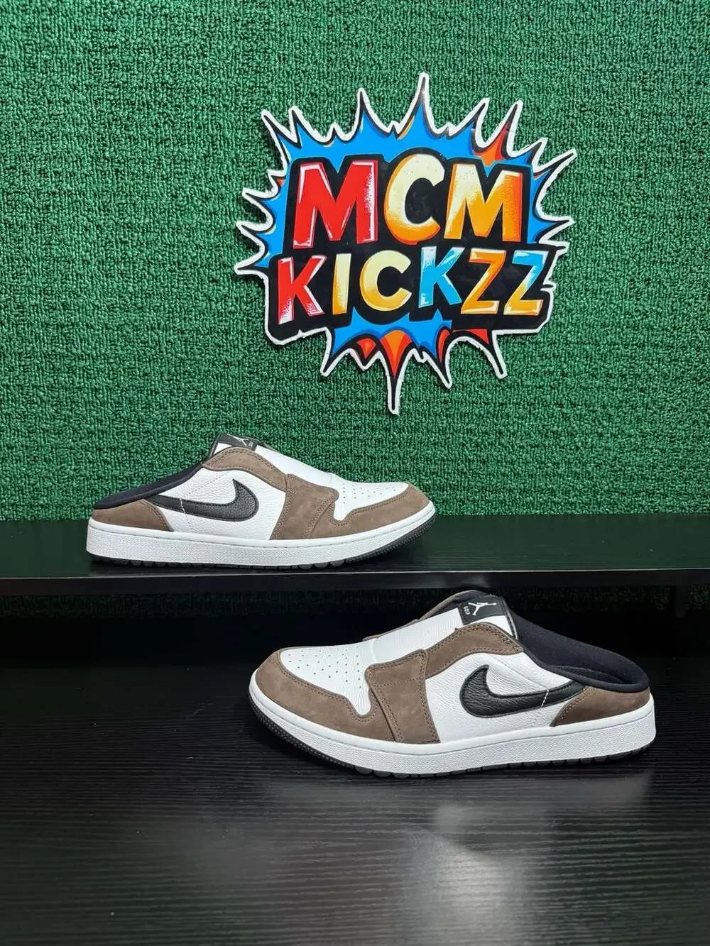 Air Jordan 1 Mule Golf Baroque Brown Men’s Size 11.5 Brand New